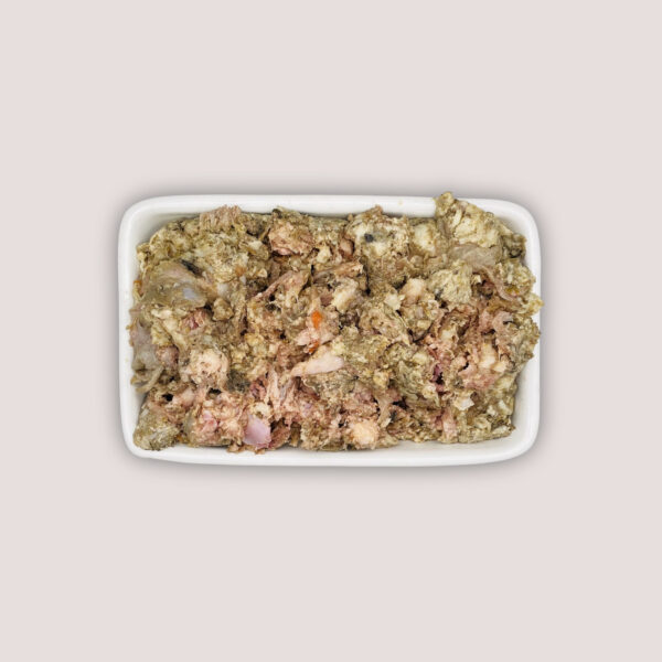 Puppy Raw Minced Turkey & Beef Tripe With Vegetables With Bone & Offal  500g
