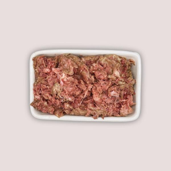 Raw Minced Three Bird Feast With Bone & Offal 500g