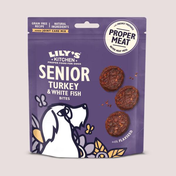 Lily’s Kitchen Senior Turkey & Whitefish Bites 40g