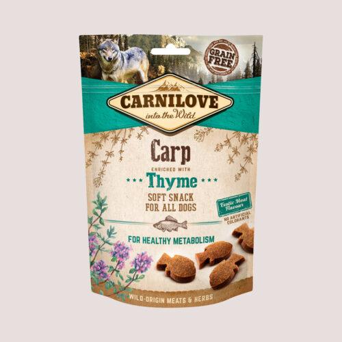 2096 Carnilove Carp and Thyme training and reward treats 200g