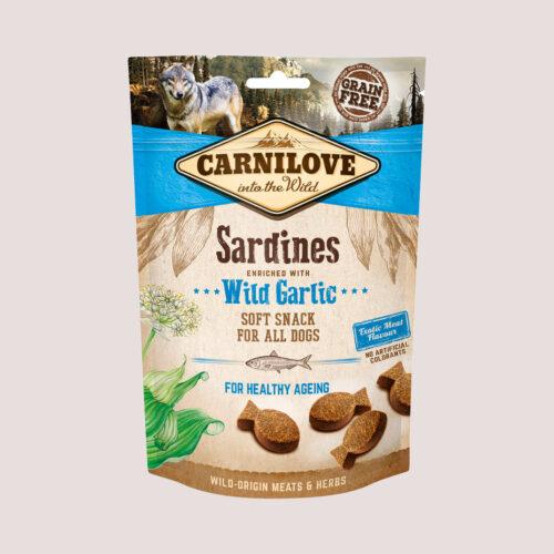 2097 Carnilove Sardine and Garlic training and reward treats 200
