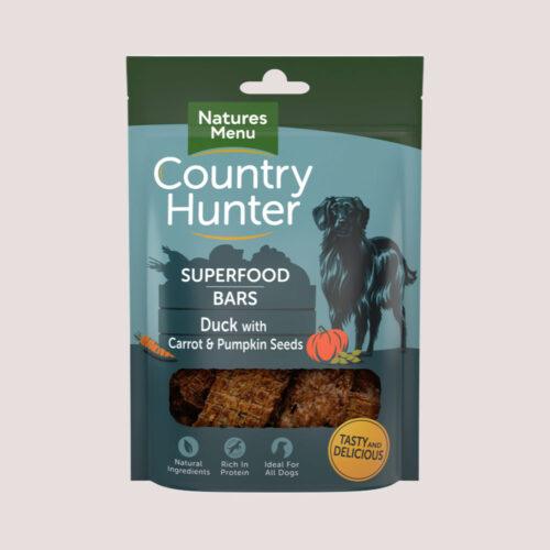 Natures Menu Country Hunter Superfood Bar Duck 100g