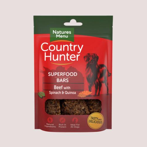 Natures Menu Country Hunter Superfood Bar Beef 100g