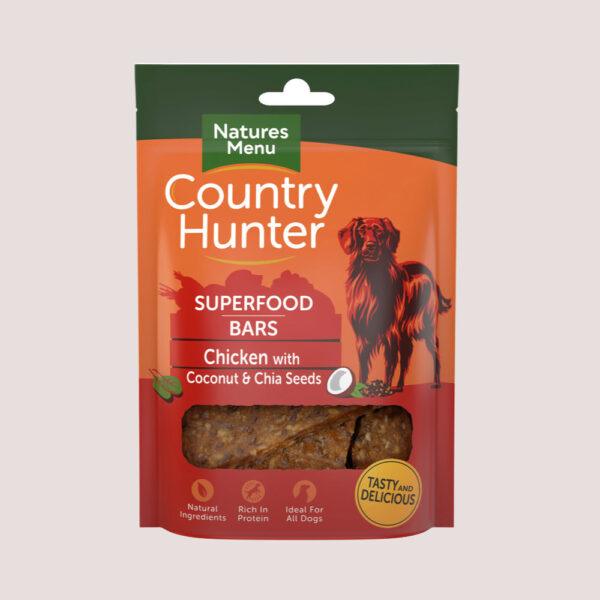 Natures Menu Country Hunter Superfood Bar Chicken 100g