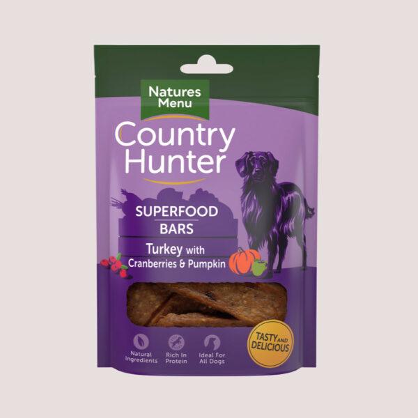 Natures Menu Country Hunter Superfood Bar Turkey 100g