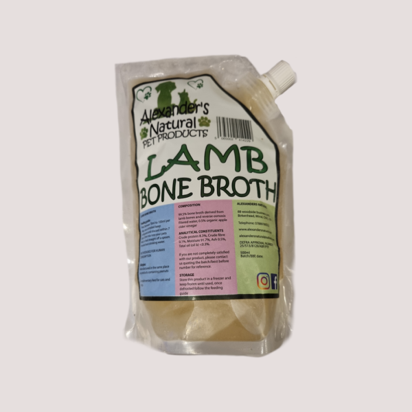 Alexander’s Natural Lamb Bone Broth 500ml