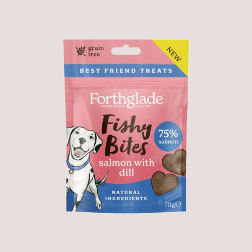 Forthglade Fishy Bites Salmon With Dill Dog Treats 70g