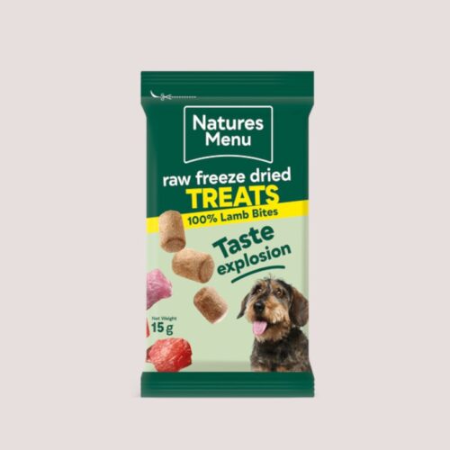 Natures Menu Freeze Dried Lamb Meat Bites 20g