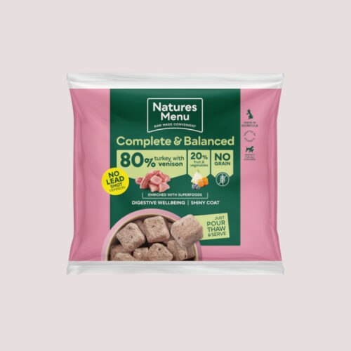 Natures Menu Turkey Venison Nuggets
