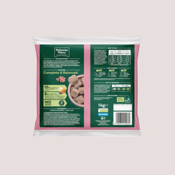 Natures Menu Turkey  Venison Nuggets