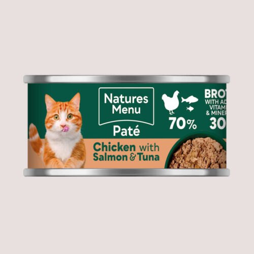 Natures Menu Chicken With Salmon & Tuna Cat Food 85g