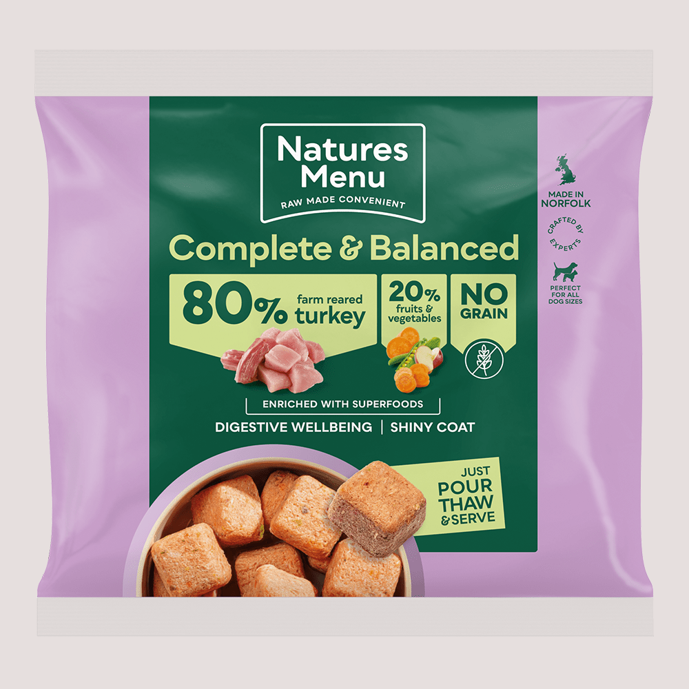 Natures Menu Farmed Reared Turkey Nuggets 1kg