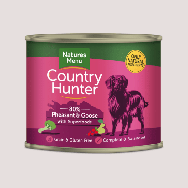 Natures Menu Pheasant & Goose With Superfoods 600g
