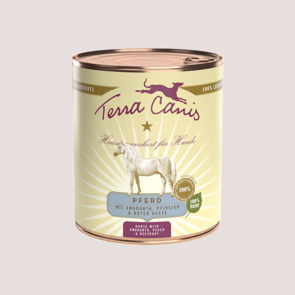 Terra Canis Horse With Amaranth, Peach & Beetroot 800g