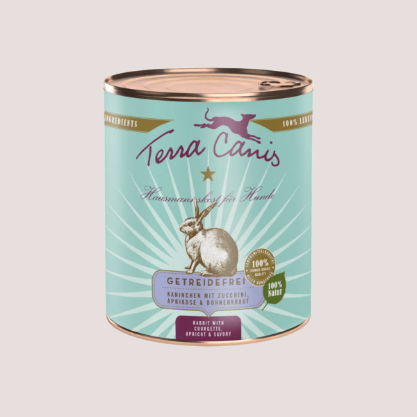 Terra Canis Rabbit With Courgette, Apricot & Savory 800g