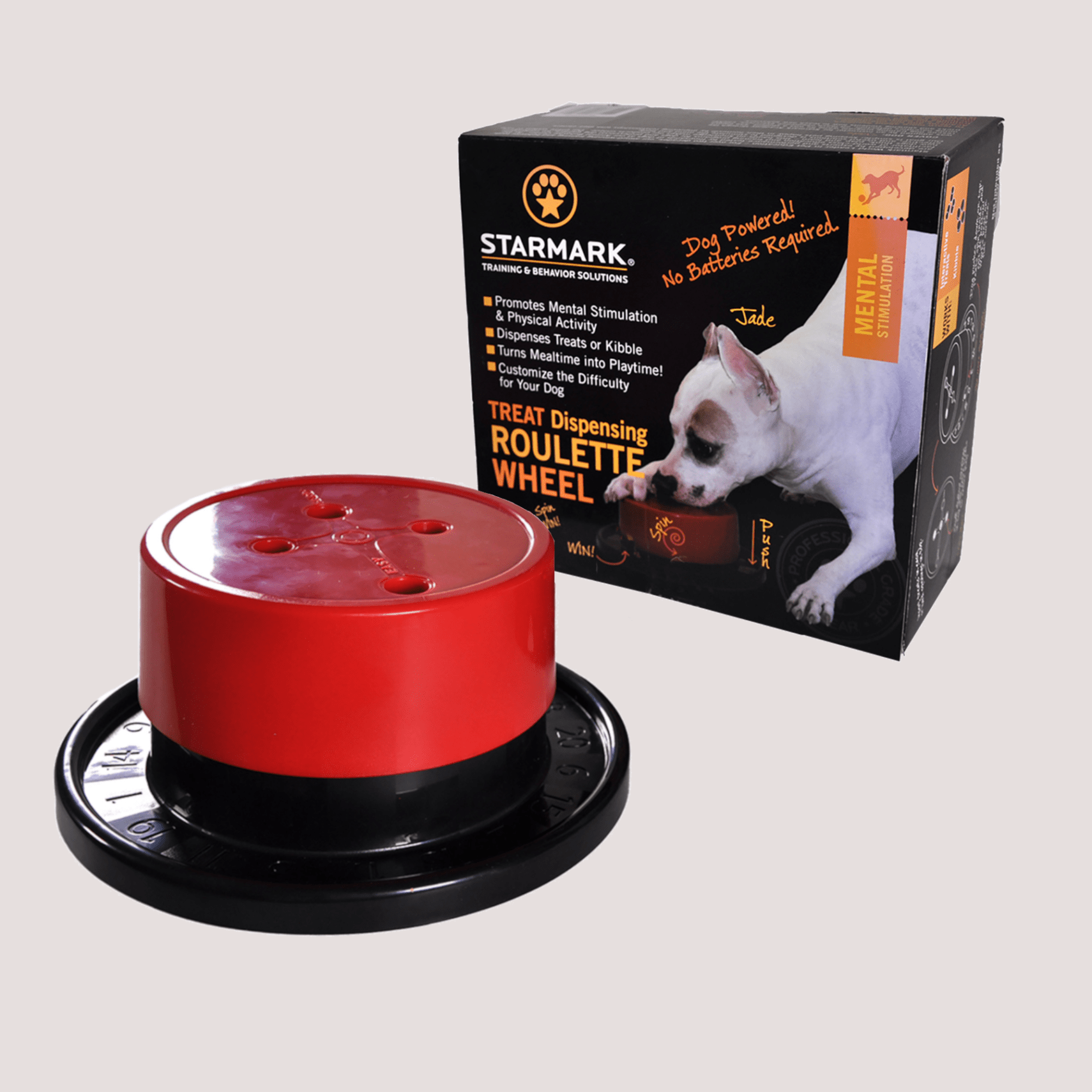 Starmark Treat Dispensing Roulette Wheel | Healthy Pet Store