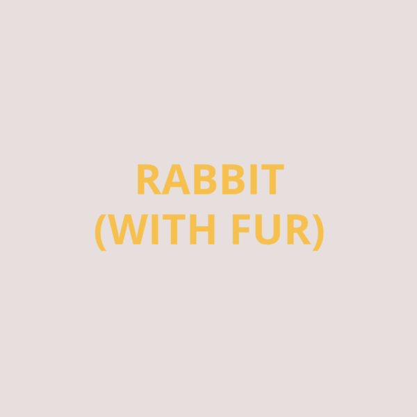 Whole Regular Rabbit With Fur