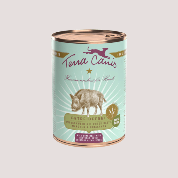 Terra Canis Boar With Beetroot, Chestnut & Chia Seed Grain-free 400g
