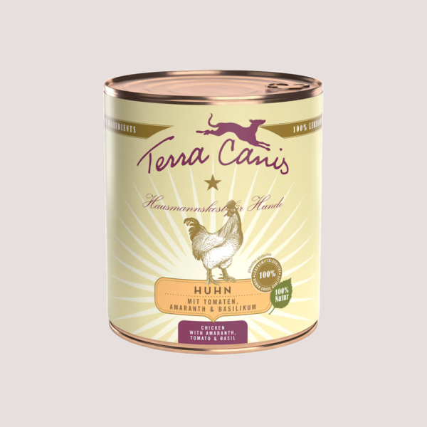 Terra Canis Chicken with Tomato, Amaranth & Basil 800g