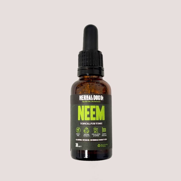Herbal Dog Co. Neem Topical Fur Tonic For Dogs 30ml