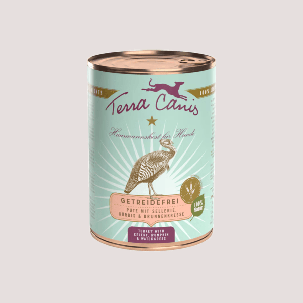 Terra Canis Turkey With Celery, Pumpkin & Watercress Grain-free 400g
