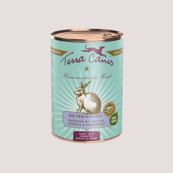 Terra Canis Rabbit With Courgette, Apricot & Savory 400g