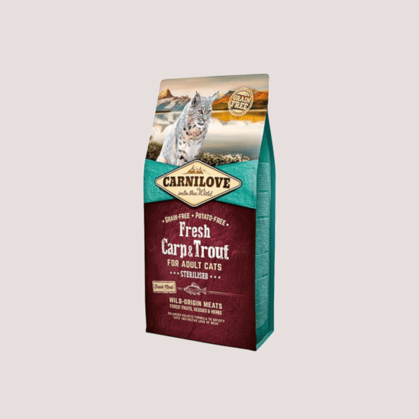 Carnilove Carp & Trout Dry Cat Food
