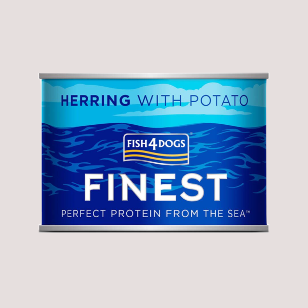 Fish4Dogs Herring With Potato 185g