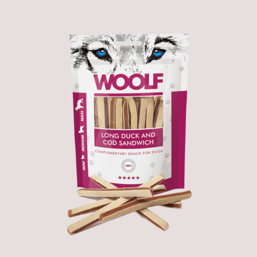 Woolf Duck & Cod Sandwich 100g