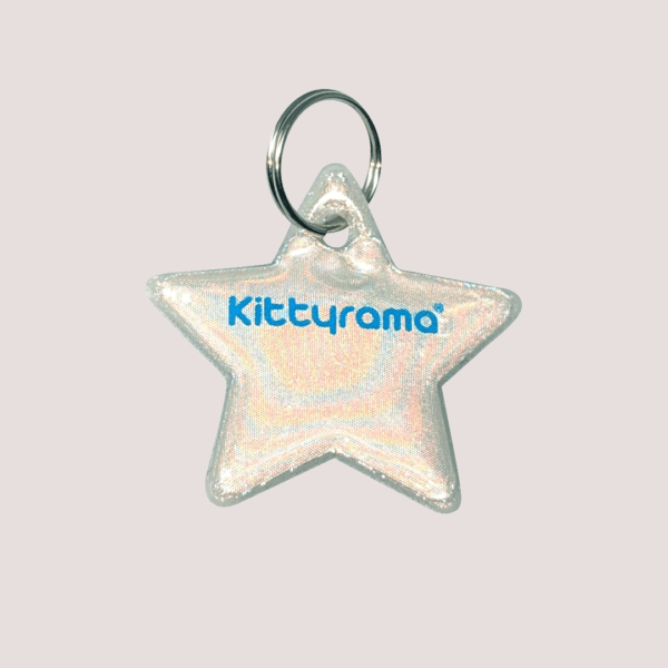 Kittyrama Star Reflective Charm