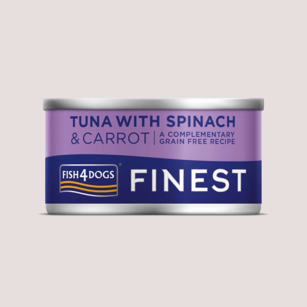 Fish4Dogs Tuna With Carrot & Spinach Topper 85g