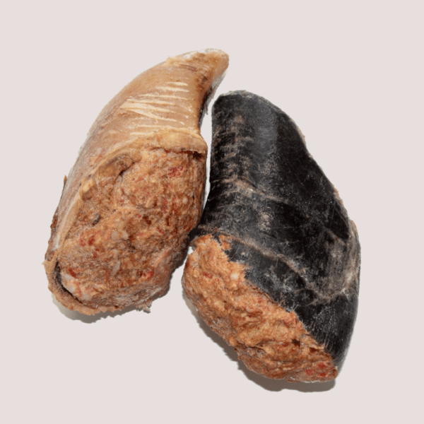 Raw Cow Hooves Stuffed With Lamb x4