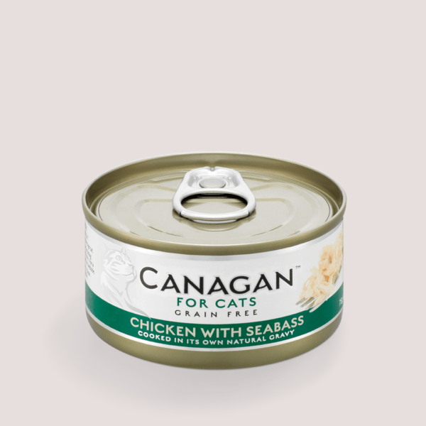 Canagan Chicken & Seabass Wet Cat Food 75g