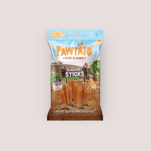 Pawtato Blueberry Sticks 120g