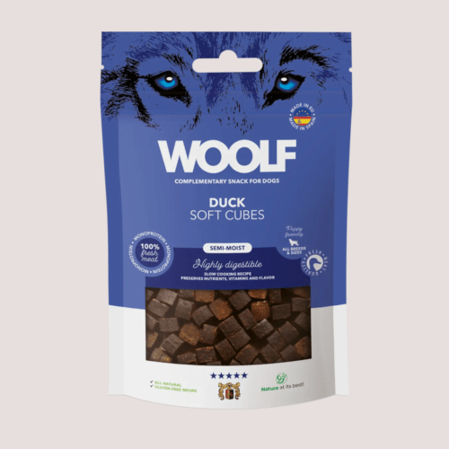 Woolf Duck Soft Cubes 100g