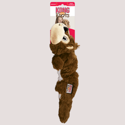 KONG Knots Scrunch Squirrel