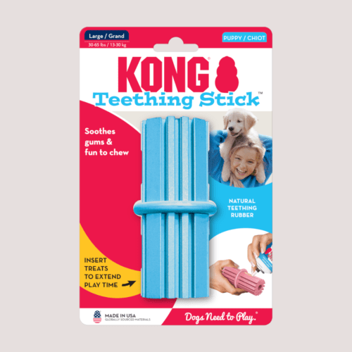 KONG Puppy Teething Stick Blue