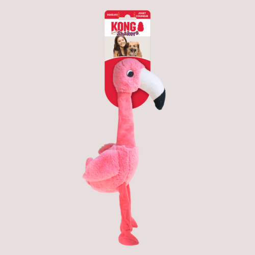 KONG Shaker Honkers Flamingo