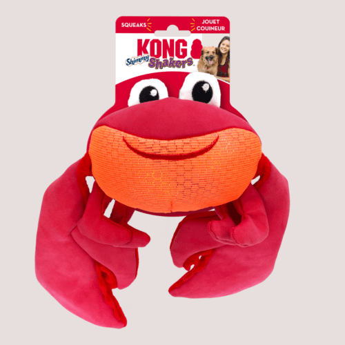 KONG Shaker Shimmy Crab