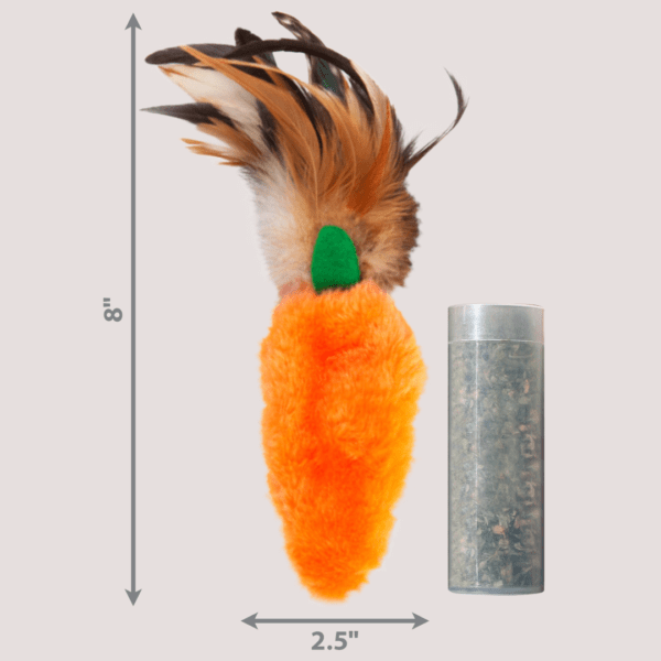 KONG Refillables Carrot Cat Toy