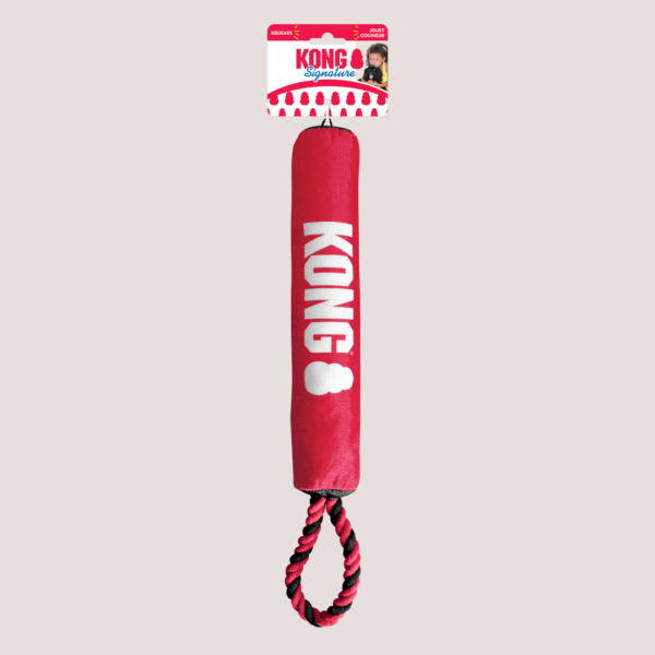 KONG Signature Stick With Rope Dog Toy