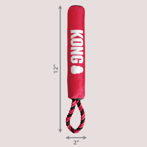 KONG Signature Stick With Rope Dog Toy