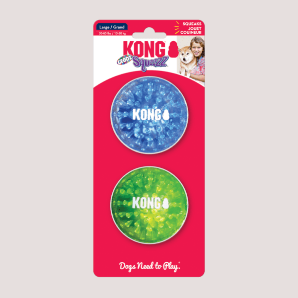 KONG Squeezz Geodz Assorted Dog Toys
