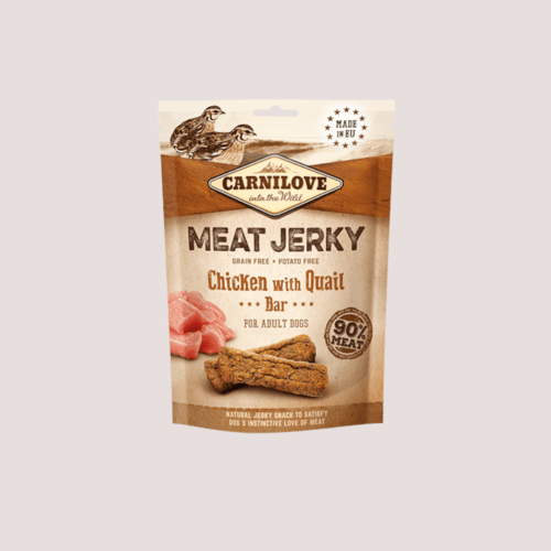 carnilove Meat Jerky Chicken and quail
