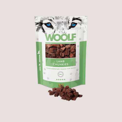 Woolf Lamb Chunkies 100g
