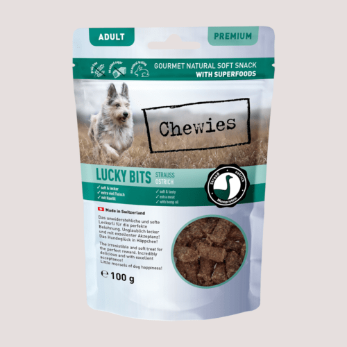 Lucky Bits Ostrich 100g