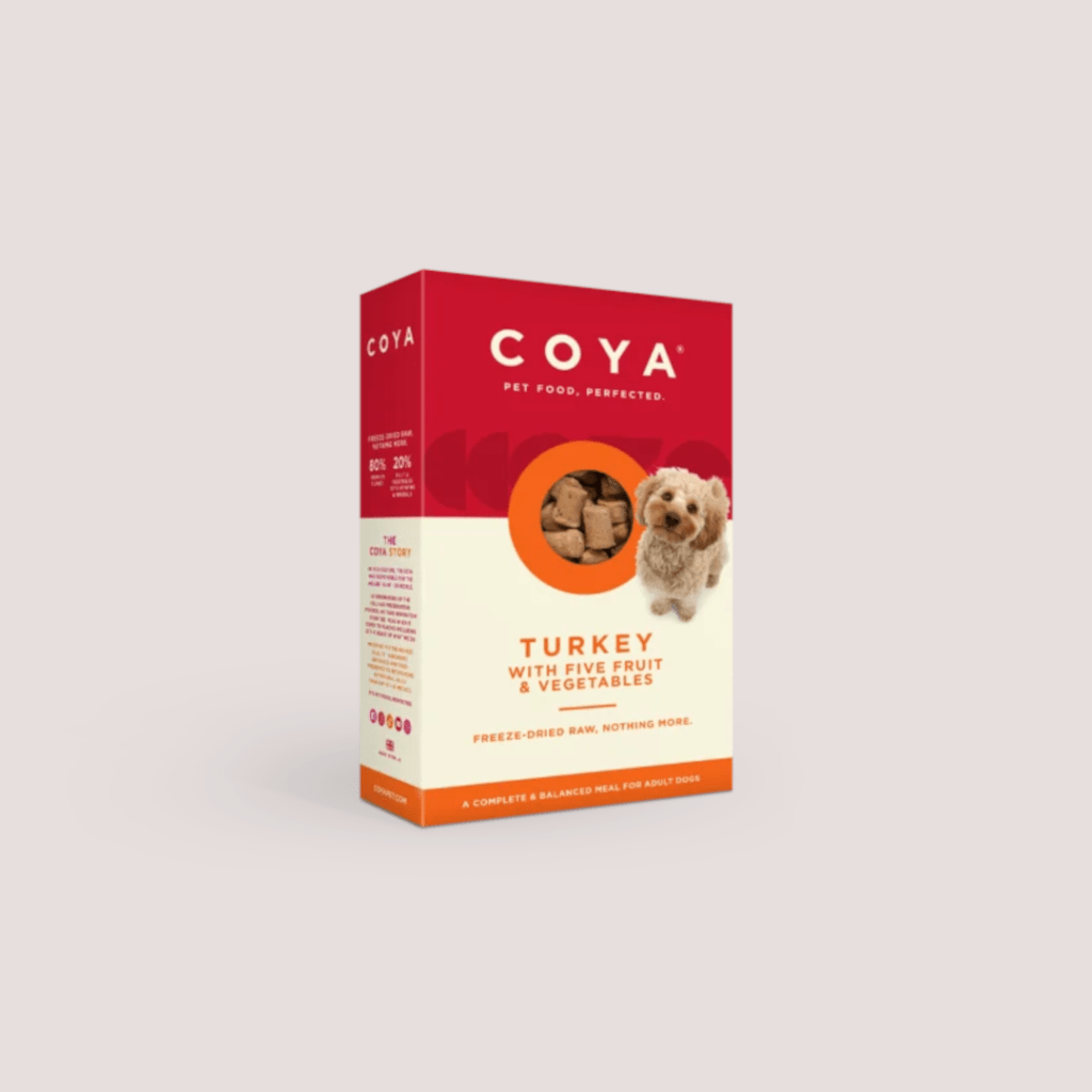 Curated visual reference: Picture Idea: Coya Freeze Dried Turkey Dog Food