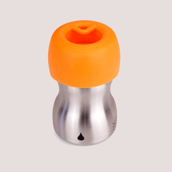 K9 H2O Small Brushed Aluminium Pet Water Bottles