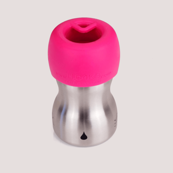 K9 H2O Small Brushed Aluminium Pet Water Bottles