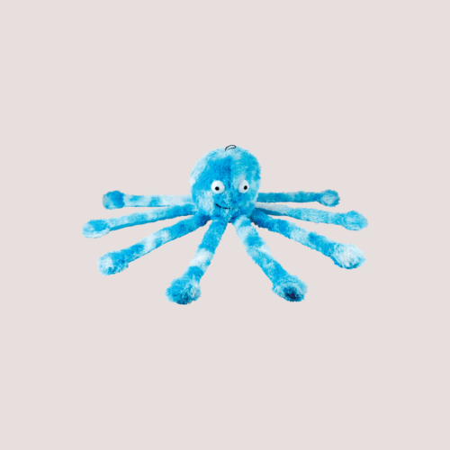 Gorpets Plush Octupus Dog Toy - Blue